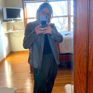 Free people vegan leather jacket